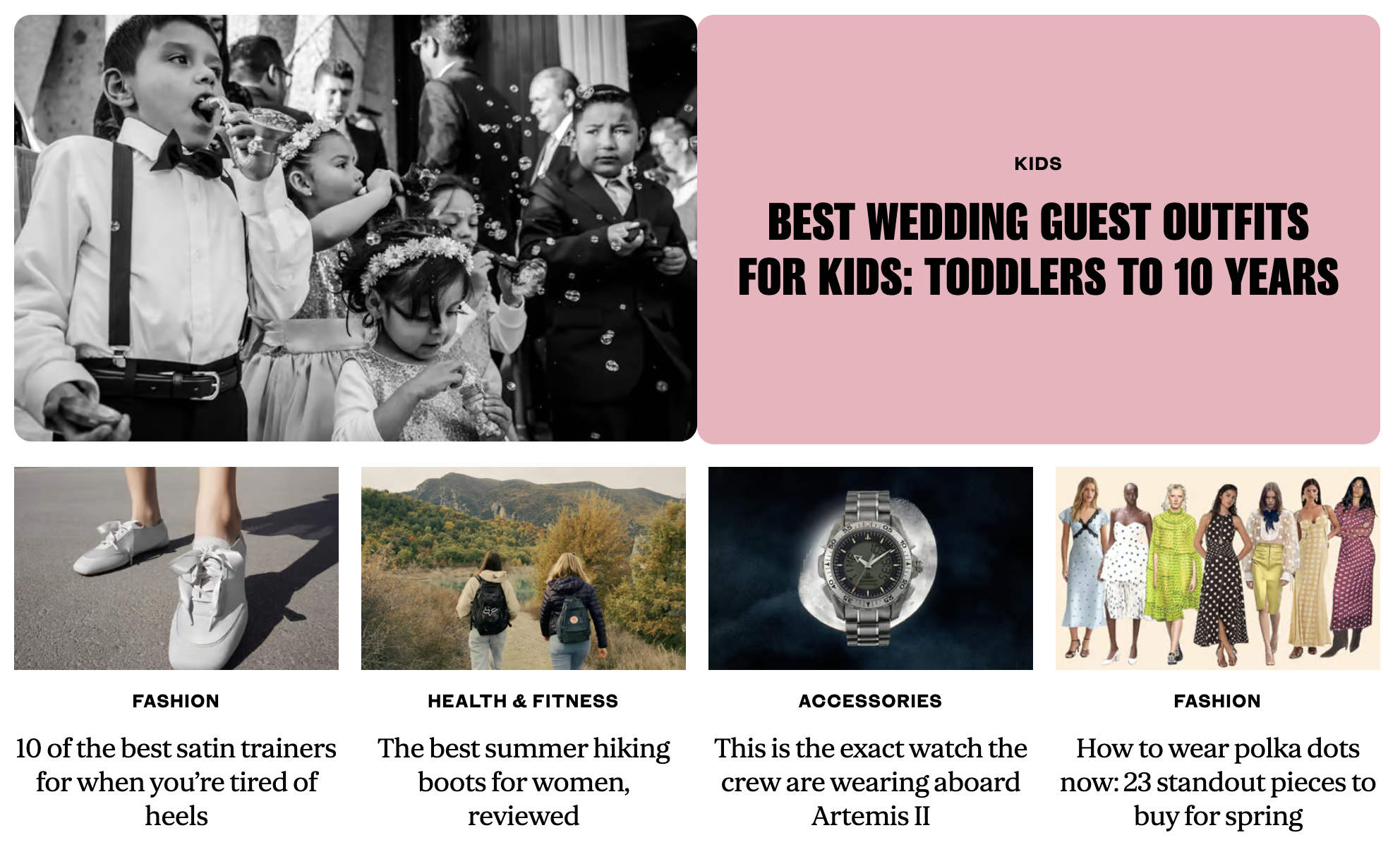 Evening Standard shopping features