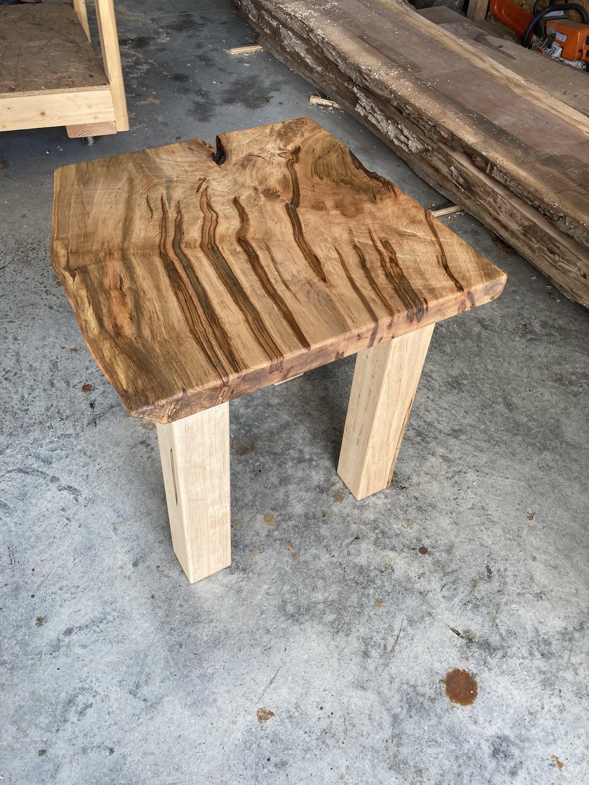 Amboria Maple Side Table