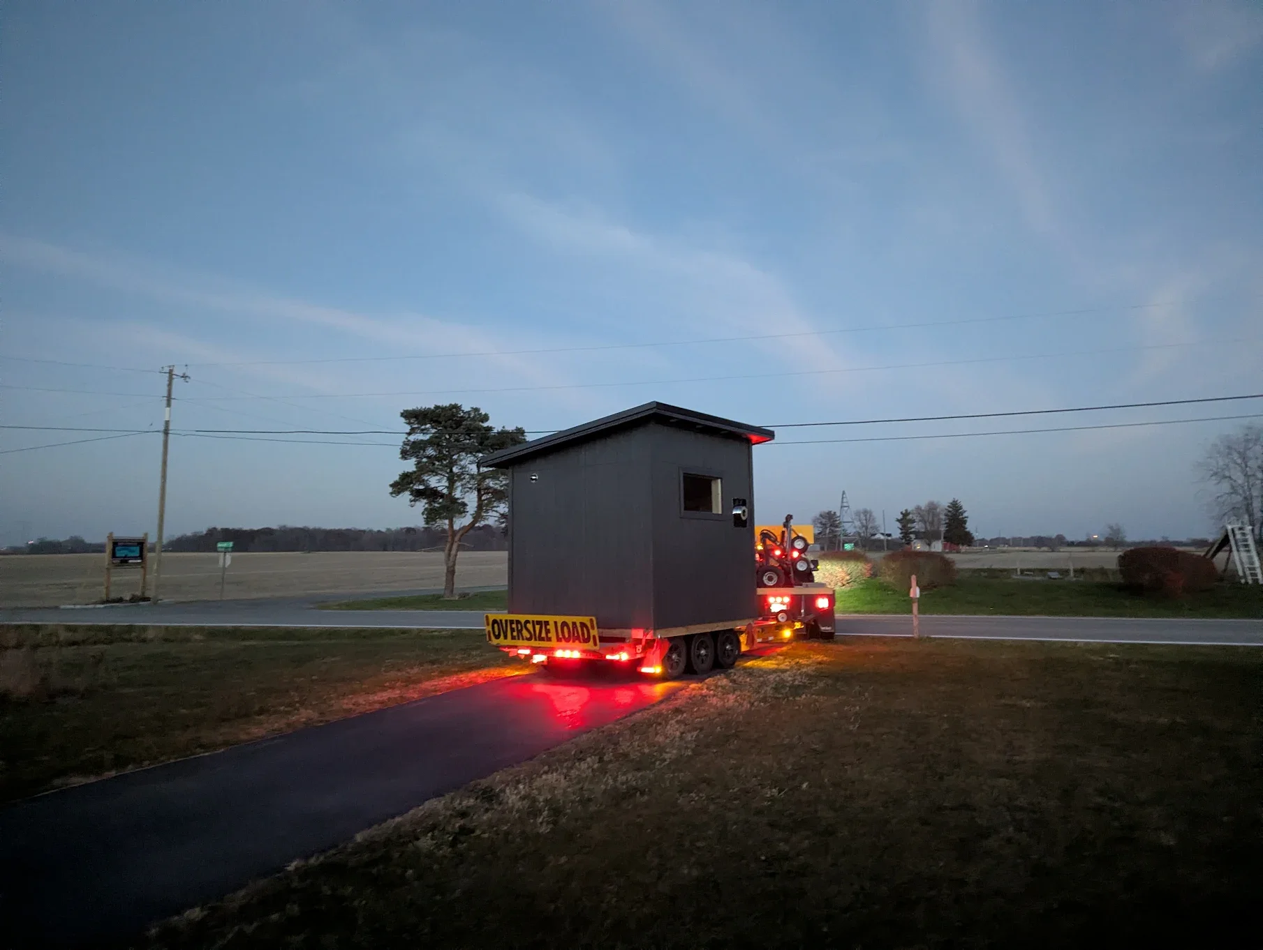 Sauna delivery