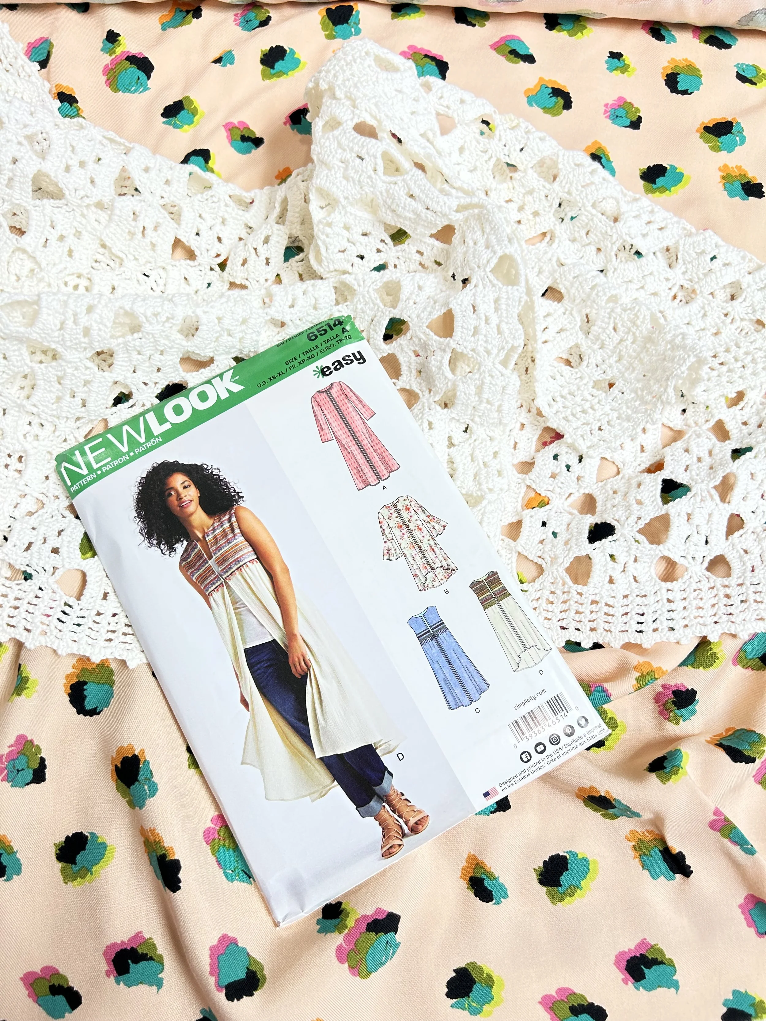 New look pattern and fabeic