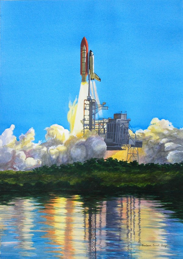 Columbia-Tribute-Painting-20-x-22-inches-watercolor-on-paper-NASA-commission-on-exhibit-Kennedy-Space-Center.jpeg