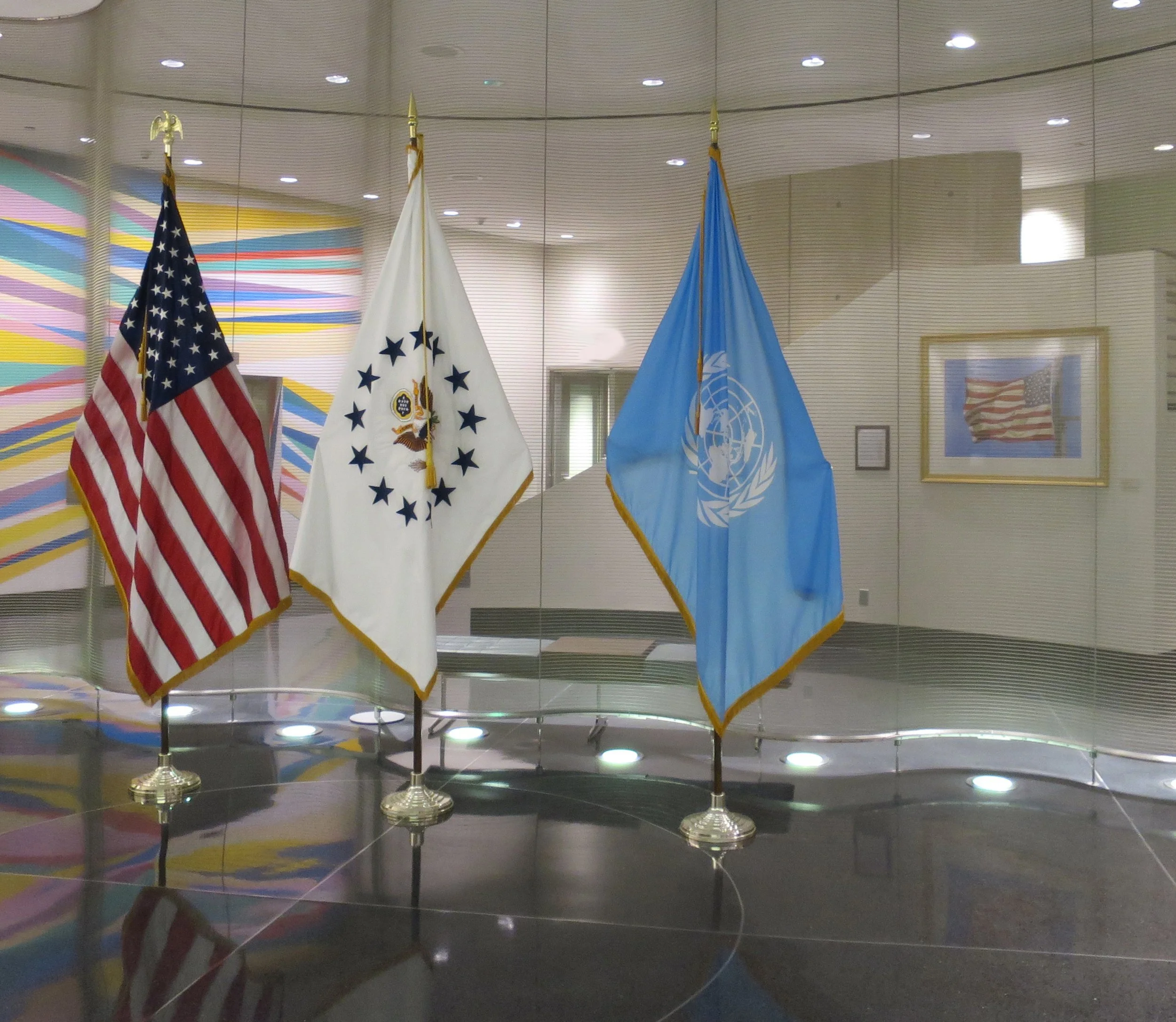 Gallantly Streaming on Exhibit at the United Nations