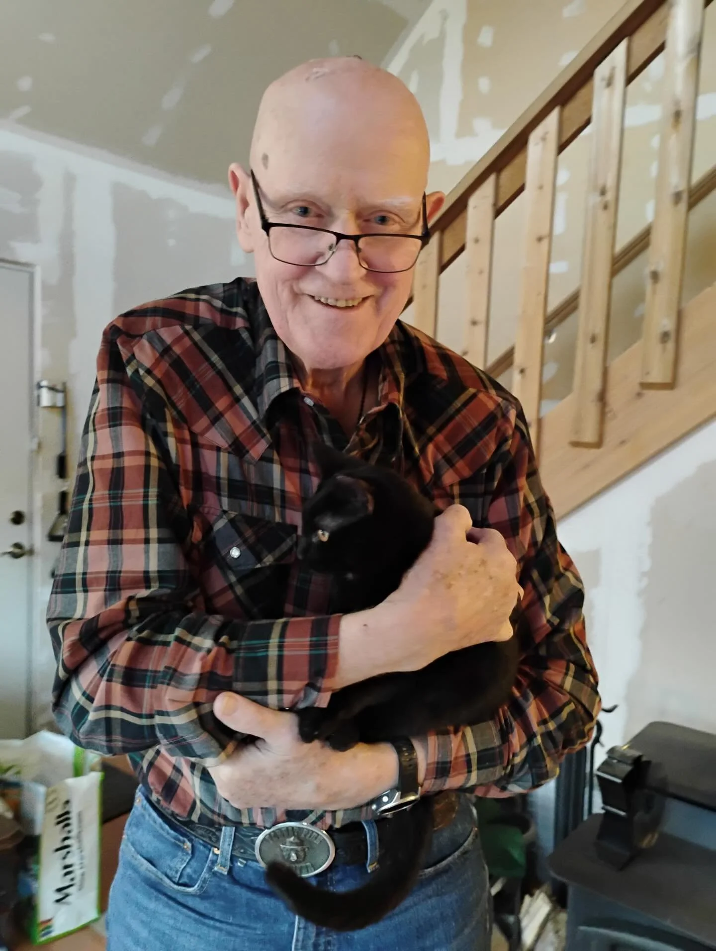 We don&rsquo;t just rescue animals&hellip; we help build and rebuild families. 

Such was the case with John from Easton, who recently adopted Fritz and Zelda &hellip; now known as Lightning and Midnight. Early this year John lost his wife of 50 year