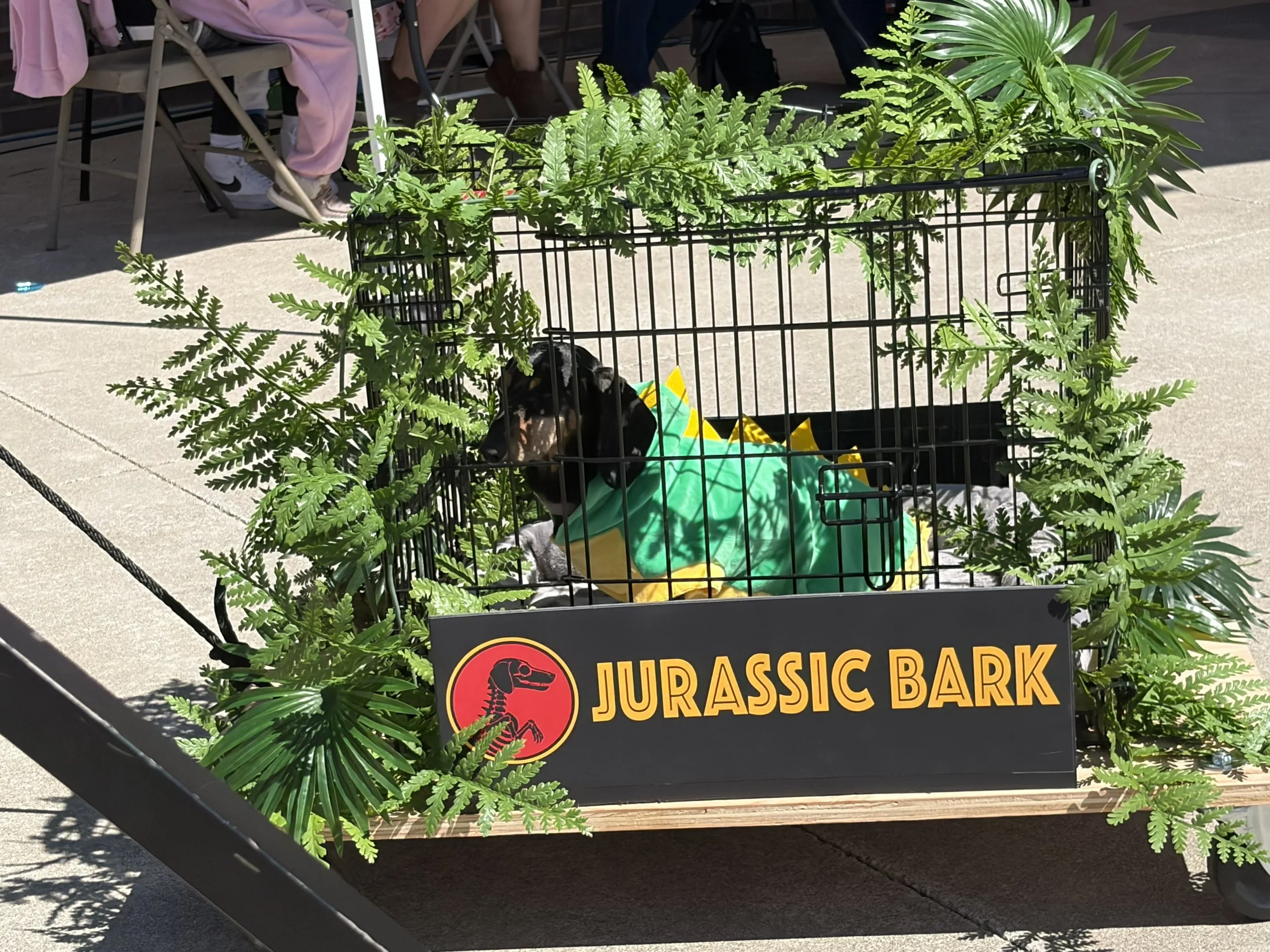 This velociraptor is dangerous