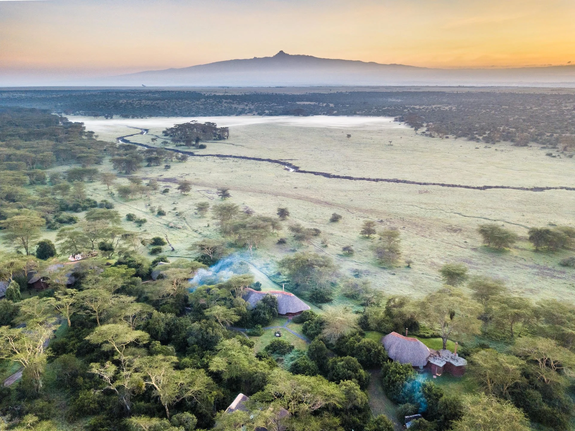 aerial solio lodge