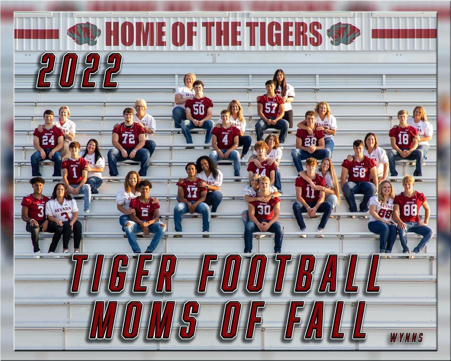 Good luck to these boys and their mamas as they play in the District Championship game tonight against KC Center! Go Tigers!!! We are so proud of you! 🏈🏈🏈