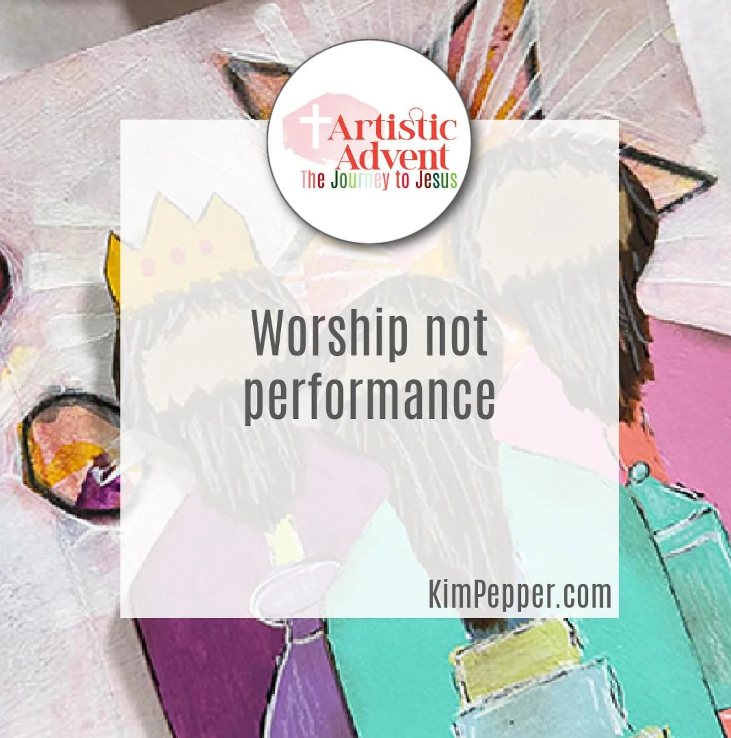 I am so happy to tell you about Artist Advent, The Journey To Jesus workshop hosted by Kim Pepper Creative

I am excited to be teaching with @kimpeppercreative 
@lovingoutloudarts 
@jennaartjournal 
@createwithchristie 
@biblestudycollective 

Togeth