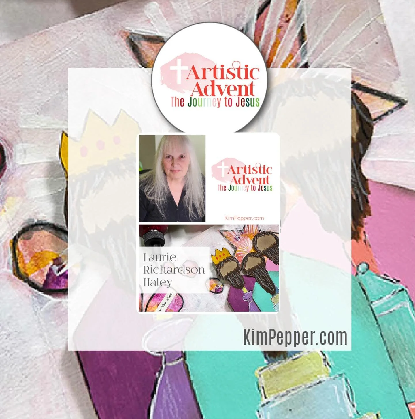 Yikes! October is passing by fast. Less than 2 weeks left to get in on the EARLY BIRD pricing for Artistic Advent hosted by @kimpeppercreative. Artistic Advent isn&rsquo;t about making perfect art. It&rsquo;s about worship. Each page is your response