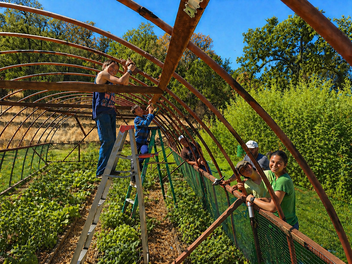 Our Lady's Ranch, Grass Valley, CA. Flower girl, Ali Zeiter, retro photo, country kid.