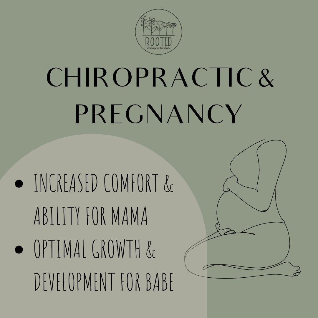 All you Mamas can probably agree...when it comes to pregnancy and your growing belly, more space is better than less space. 🤰​​​​​​​​
​​​​​​​​
As baby grows, proper alignment in the pelvis and rib cage allows for more comfort for mama, and gives bab