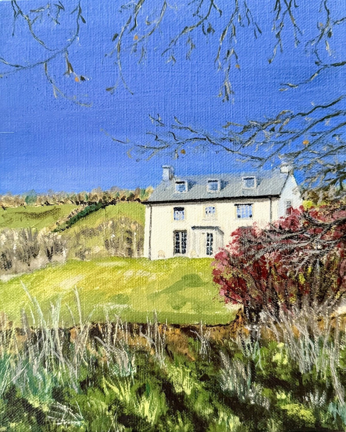 "Cotswold Estate", 8" x 10", $120, Not Available