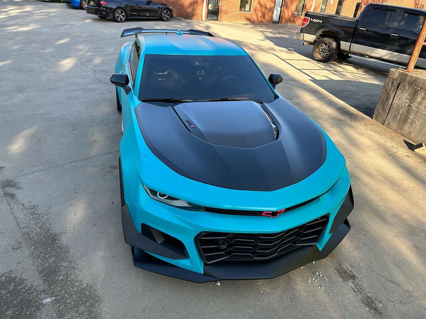 More #matteturquoise please! This time on a #chevyzl1