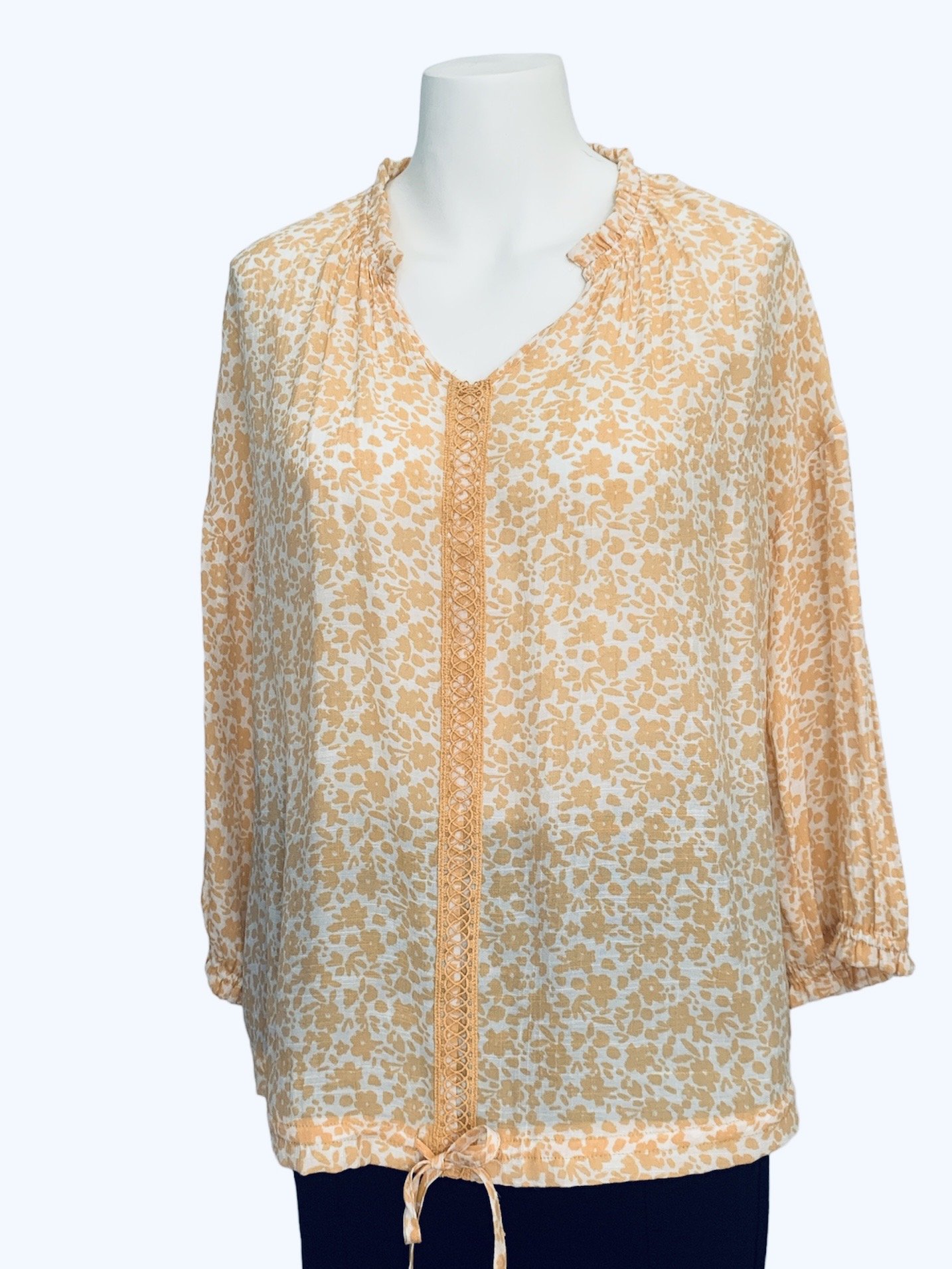 Fred David Floral Blouse