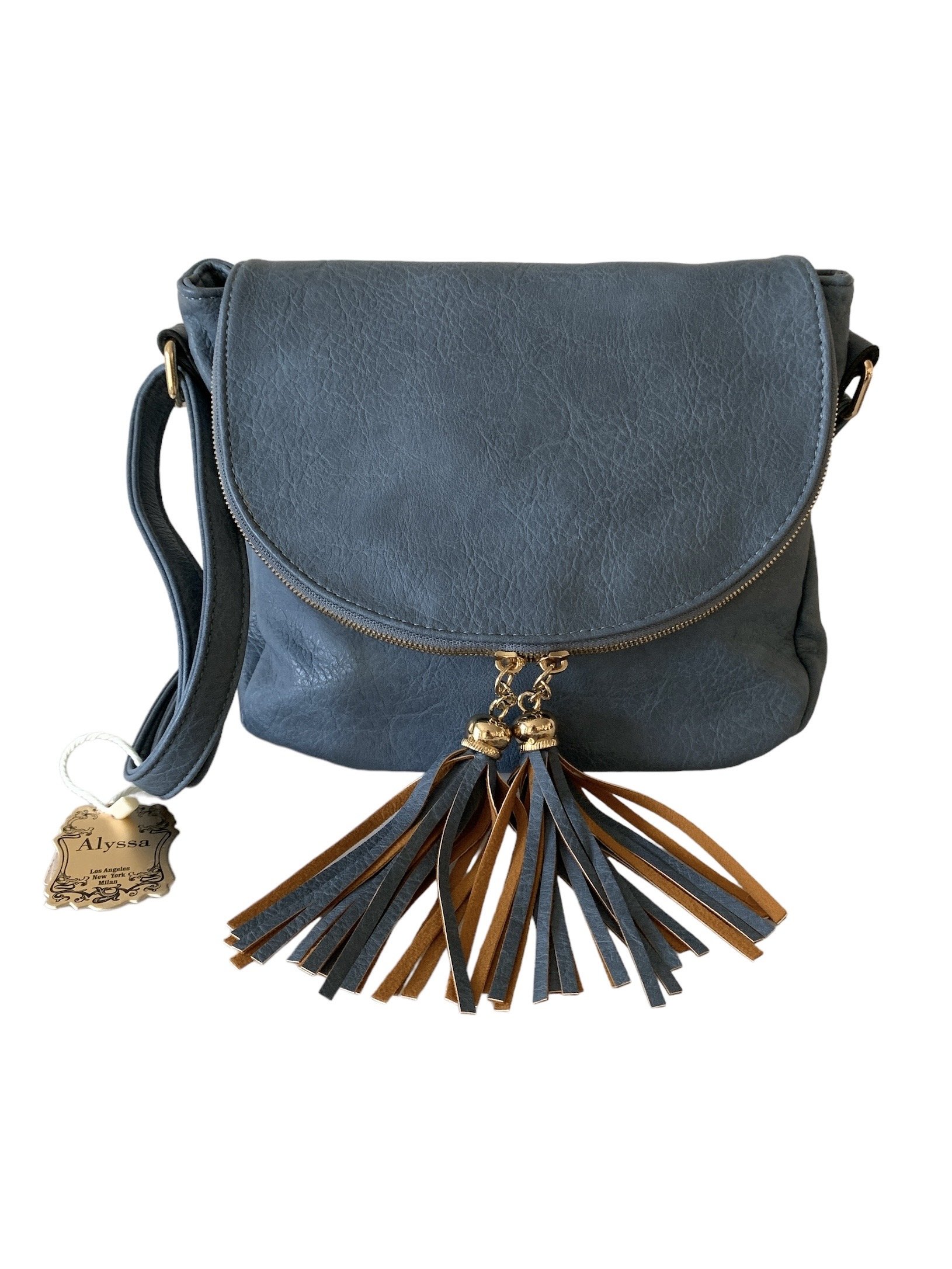 New Alyssa Vegan Tassel Bag