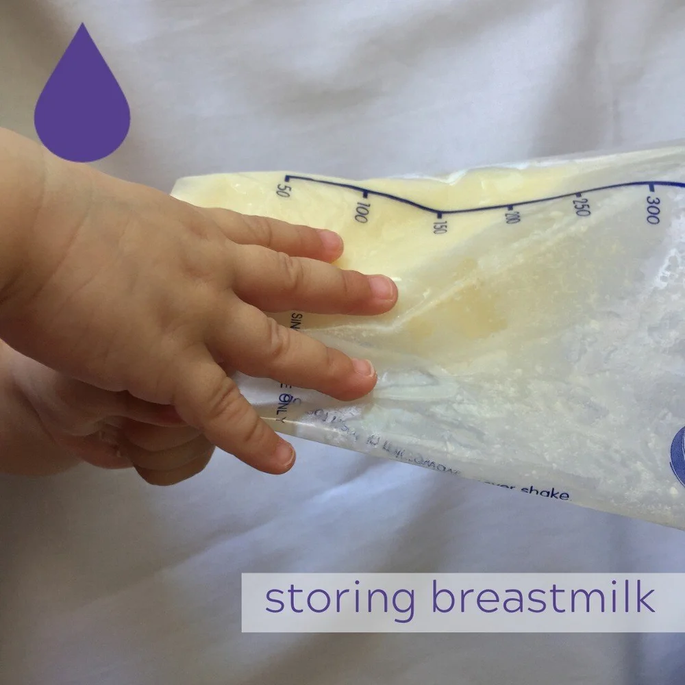 Trying to build a supply of breastmilk? Freshly pumped breastmilk can be stored at room temperature for up to 4 hours, in the refrigerator for up to 4 days, or in the freezer for 6-12 months.

#lactationconsultant #IBCLC #welovebabies #newborns #infa