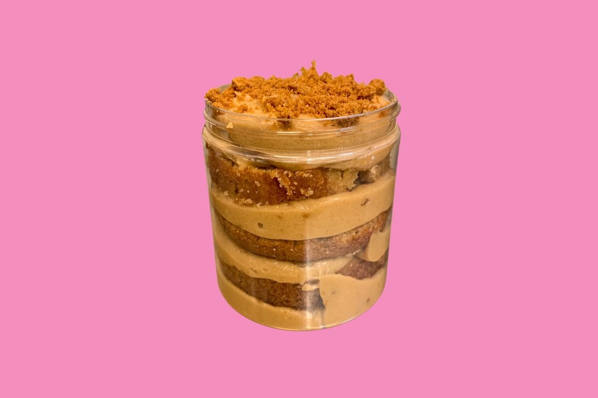 Lotus Biscoff Jar Cake