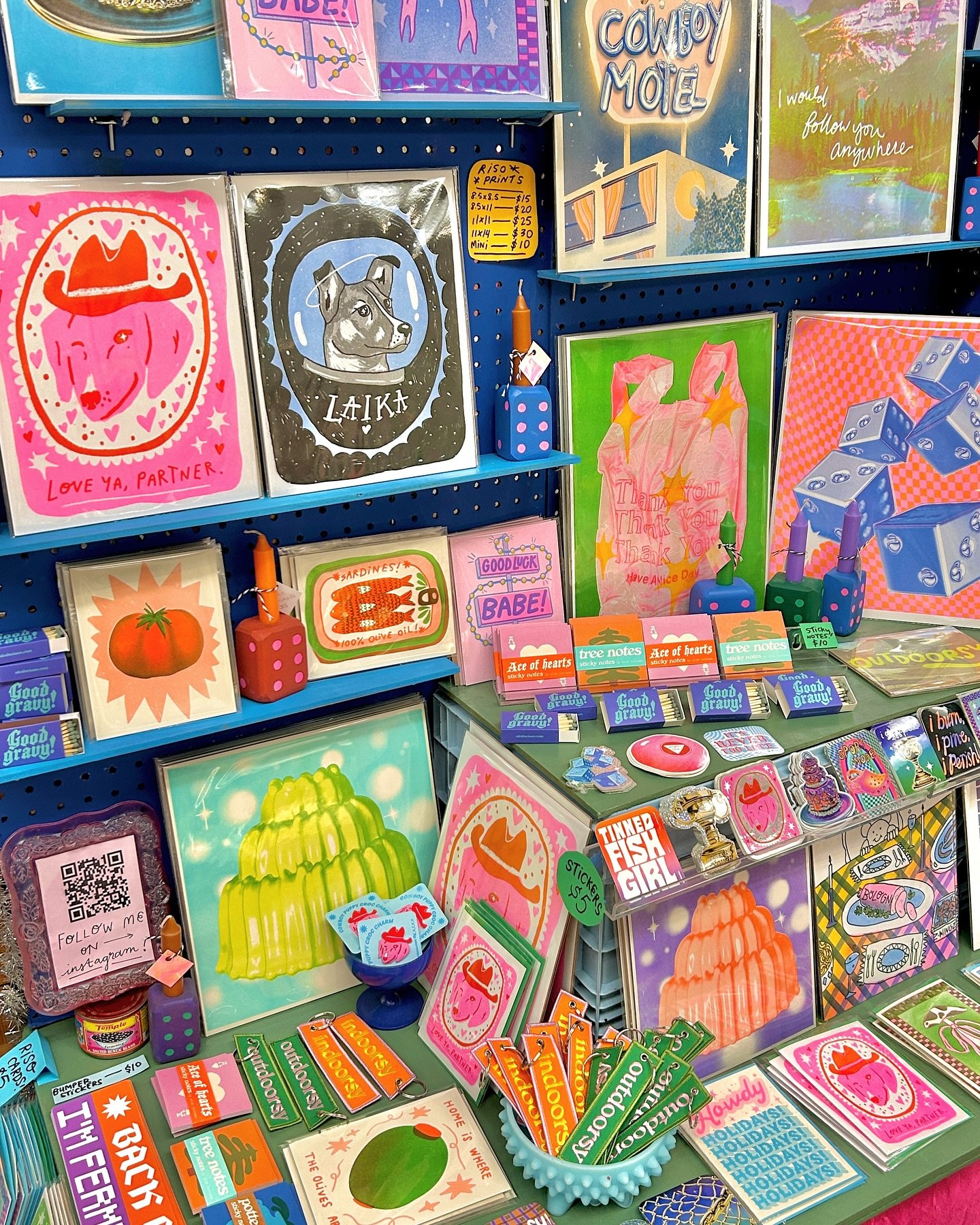 i&rsquo;m tabling at @risoexpophilly today 12-6! come through! celebrate riso!!! say hey!!!! 

🌈&hearts;️😇

#riso #risograph #risography #risographprint #printmaking