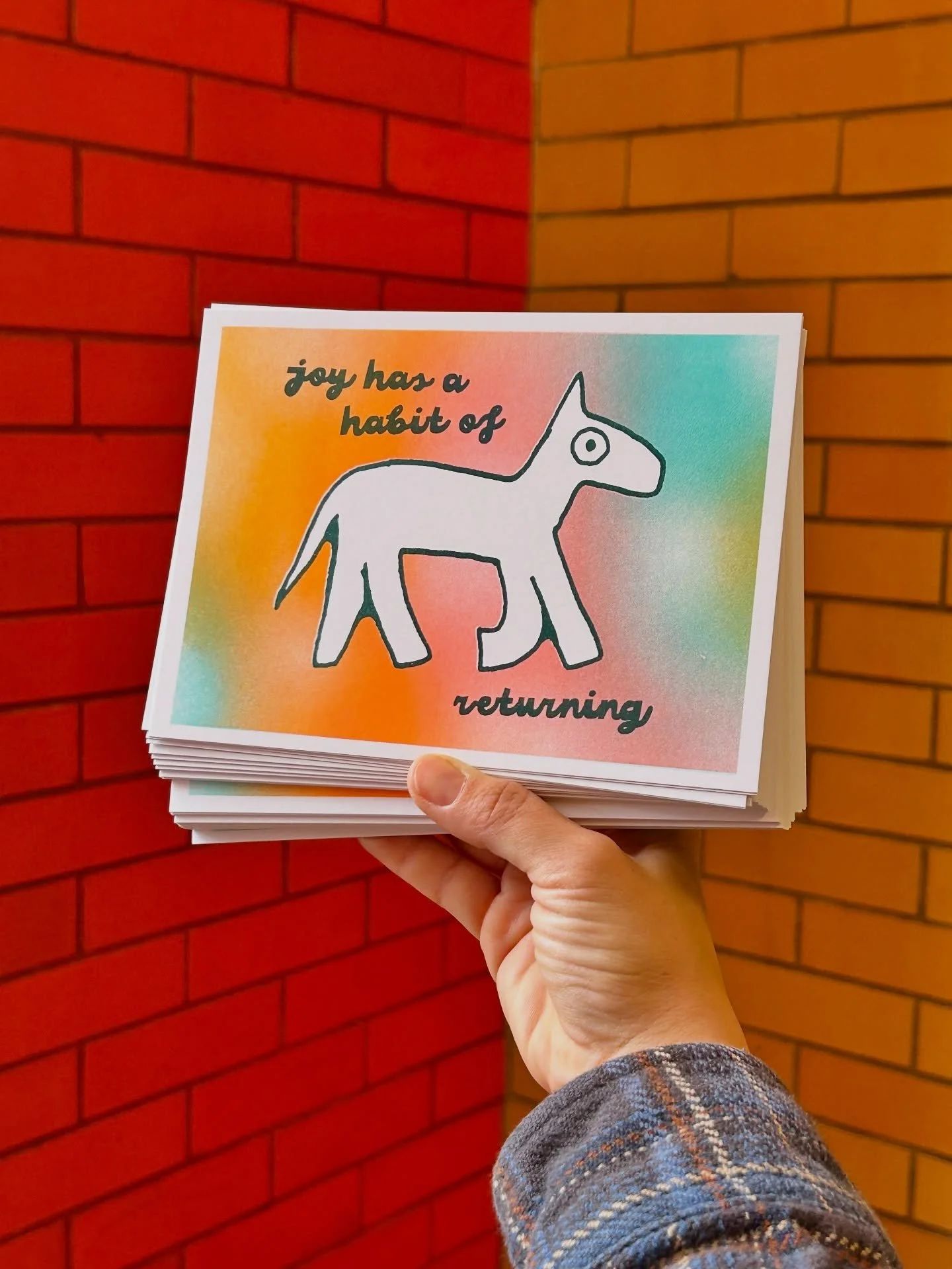 🪄 FEBRUARY COWBOY PRINT CLUB 🐎 

🌈 coral, mint, sunflower, hunter green risograph goodness 🌈

join cowboy print club and get this 5x7&rdquo; riso print mailed to you PLUS a new print every month! frame it, use it as a post card, put it on your fr