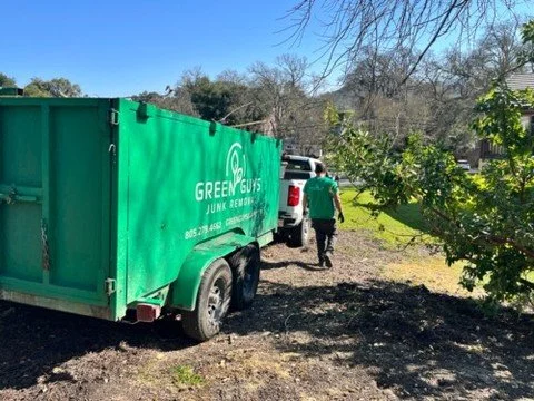 Tired of clutter? 🏡 Green Guys Junk Removal specializes in property cleanouts throughout San Luis Obispo County, turning chaotic spaces into serene environments. Our team efficiently removes unwanted items, giving you peace of mind. Need a fresh sta