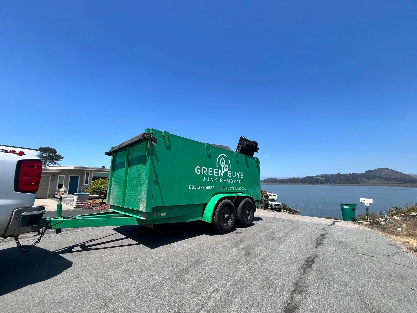Ready to reclaim your space? 🏞️ From estate clean outs to construction debris, Green Guys Junk Removal handles it all in San Luis Obispo County! We make junk disappear, leaving your property spotless. Let us help you. Visit greenguysjunk.com or call