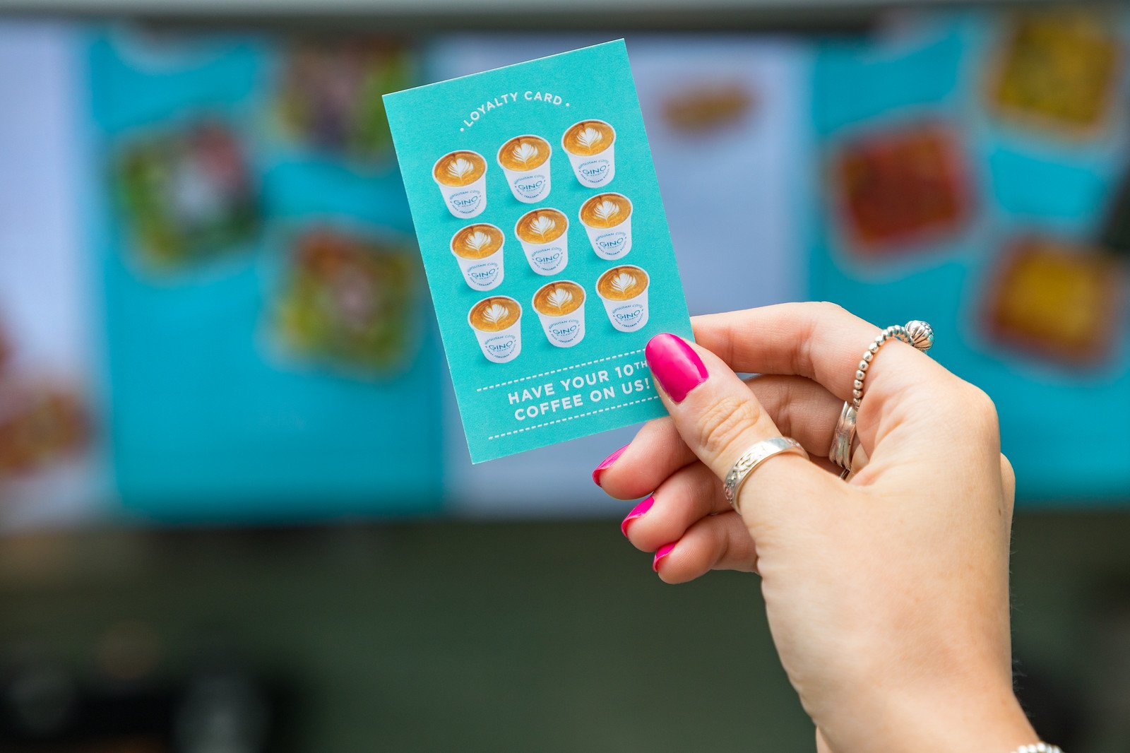Gino D'Acampo loyalty card