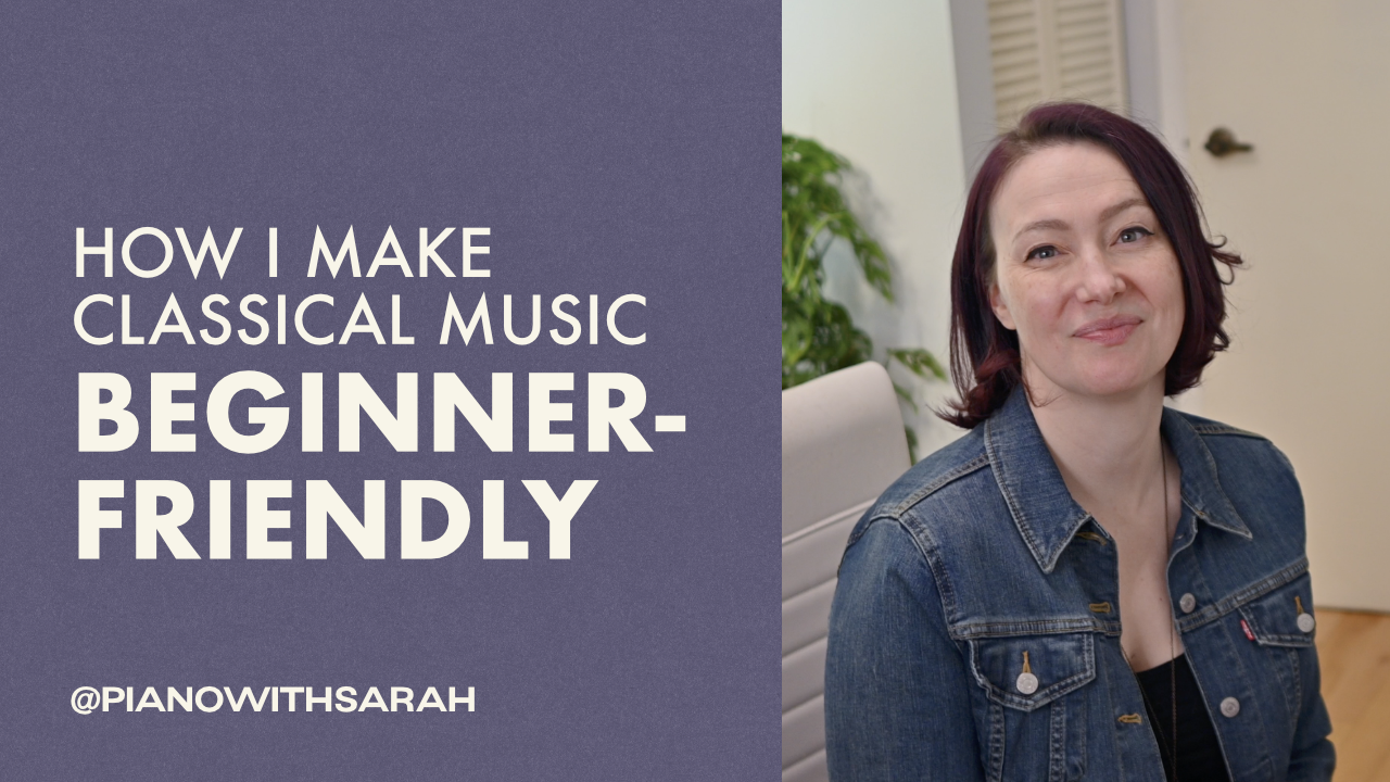 How I make classical music beginner-friendly