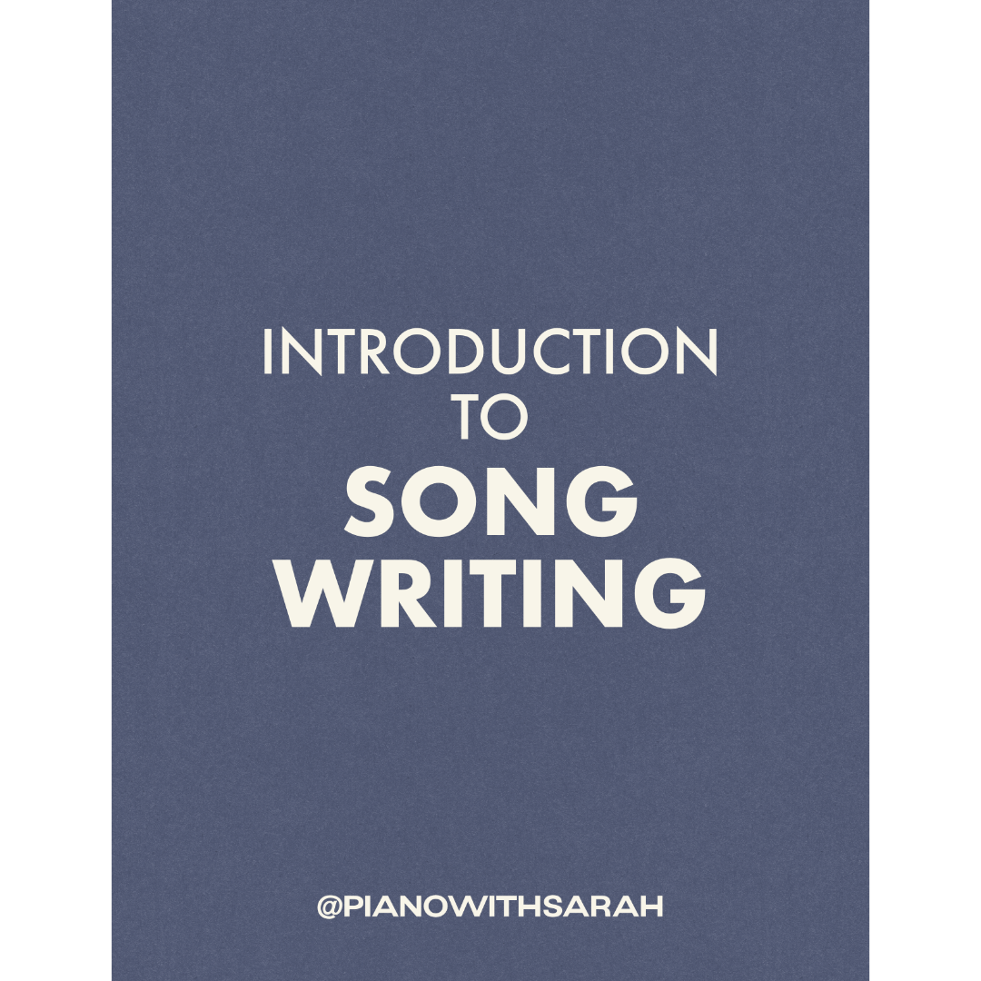 Introduction to Songwriting: Webinar
