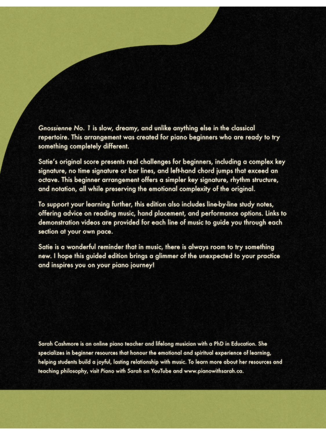 Gnossienne No 1 -- Guided Sheet Music -- back.png