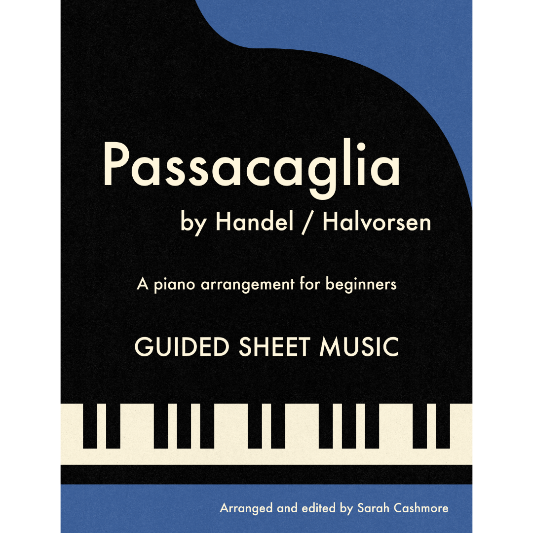 Passacaglia: Guided sheet music for beginners