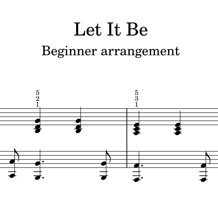 Let It Be beginner sample.png