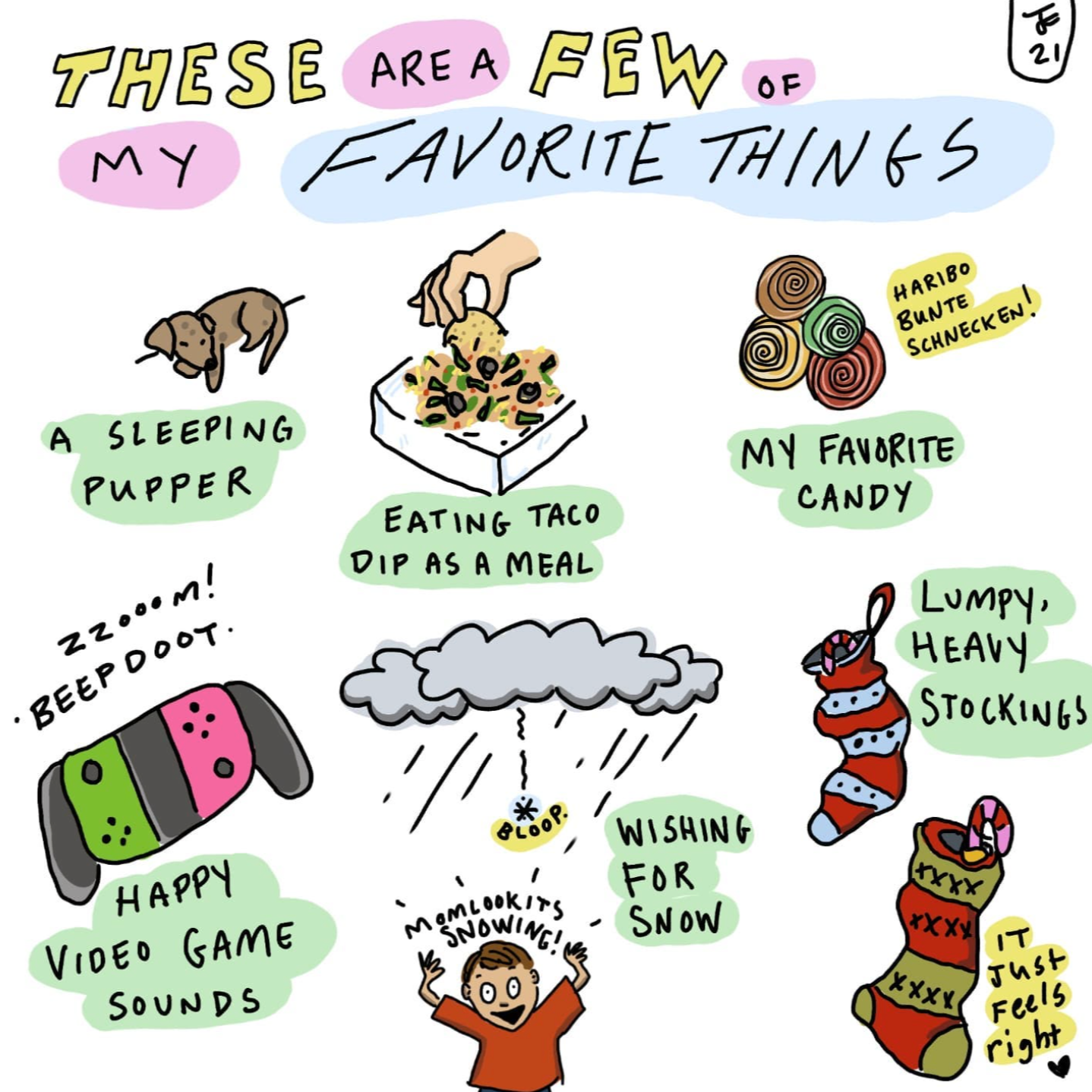 Favorite Things, 2021