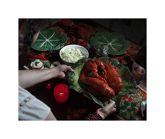 Scherl’s ‘Serving Lobsters’ is selected by Brian Finke for the ‘Composed’ exhibition: