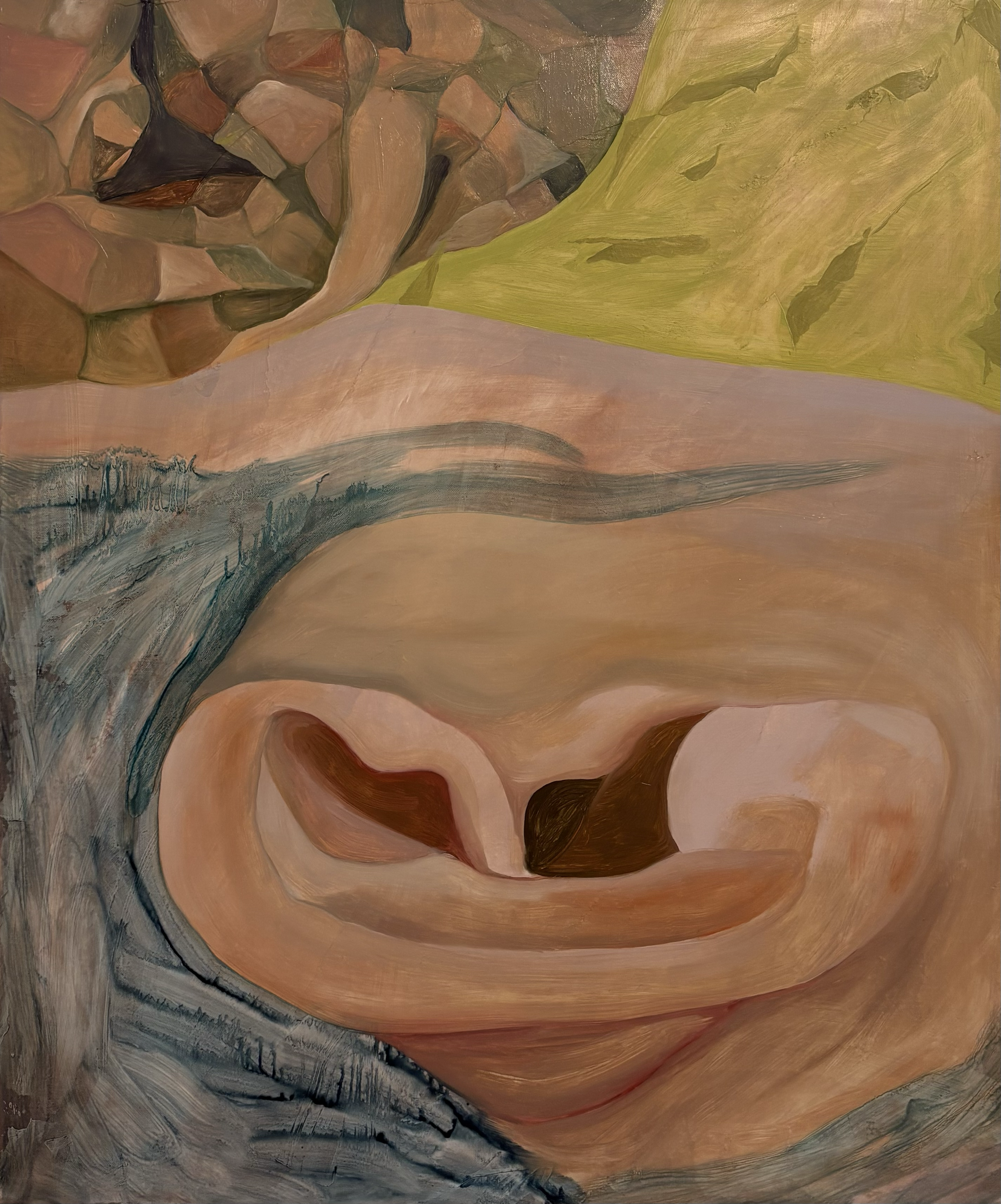 "Always sealed", oil on canvas, 24 x 20 inches, 2026