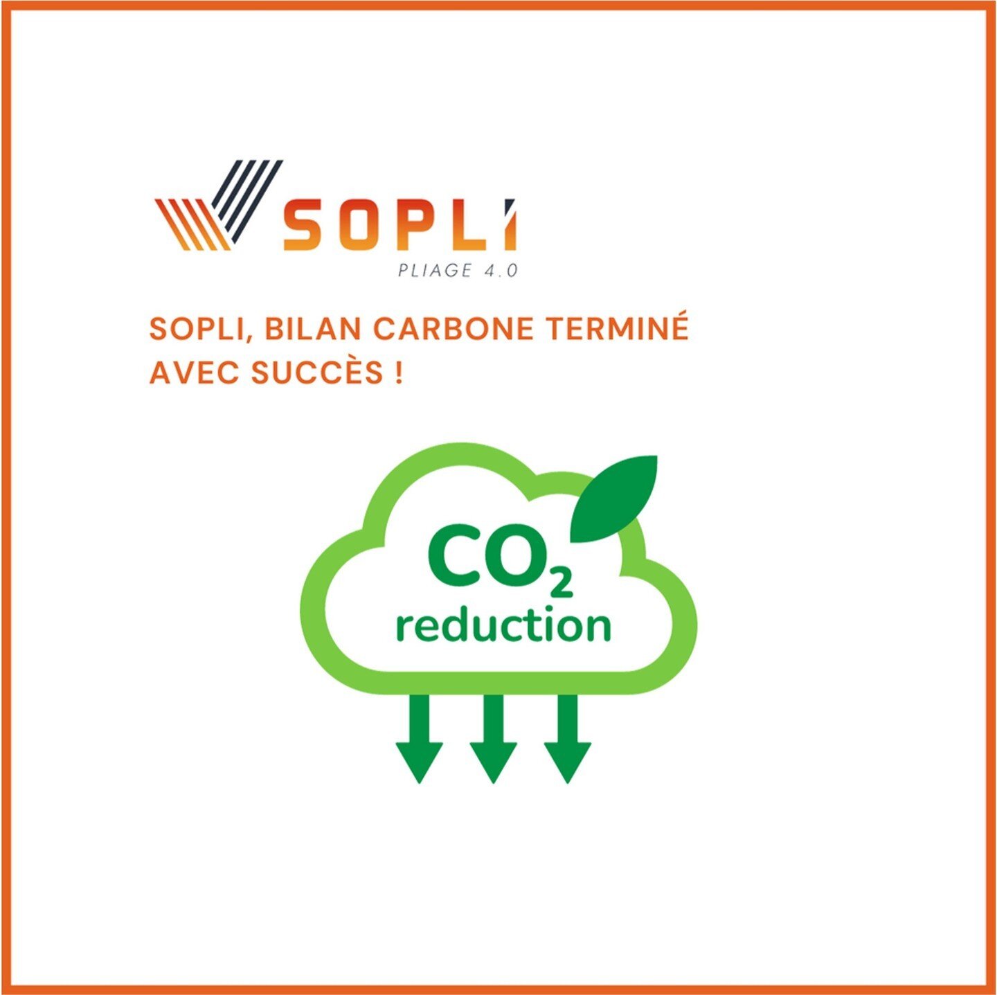 🌱📚 Nous sommes ravi de partager que la SOPLI TEAM vient de r&eacute;aliser son bilan carbone. Cela renforce notre engagement envers un avenir plus vert. Ensemble, nous continuerons &agrave; faire des choix responsables pour notre plan&egrave;te. 🌍