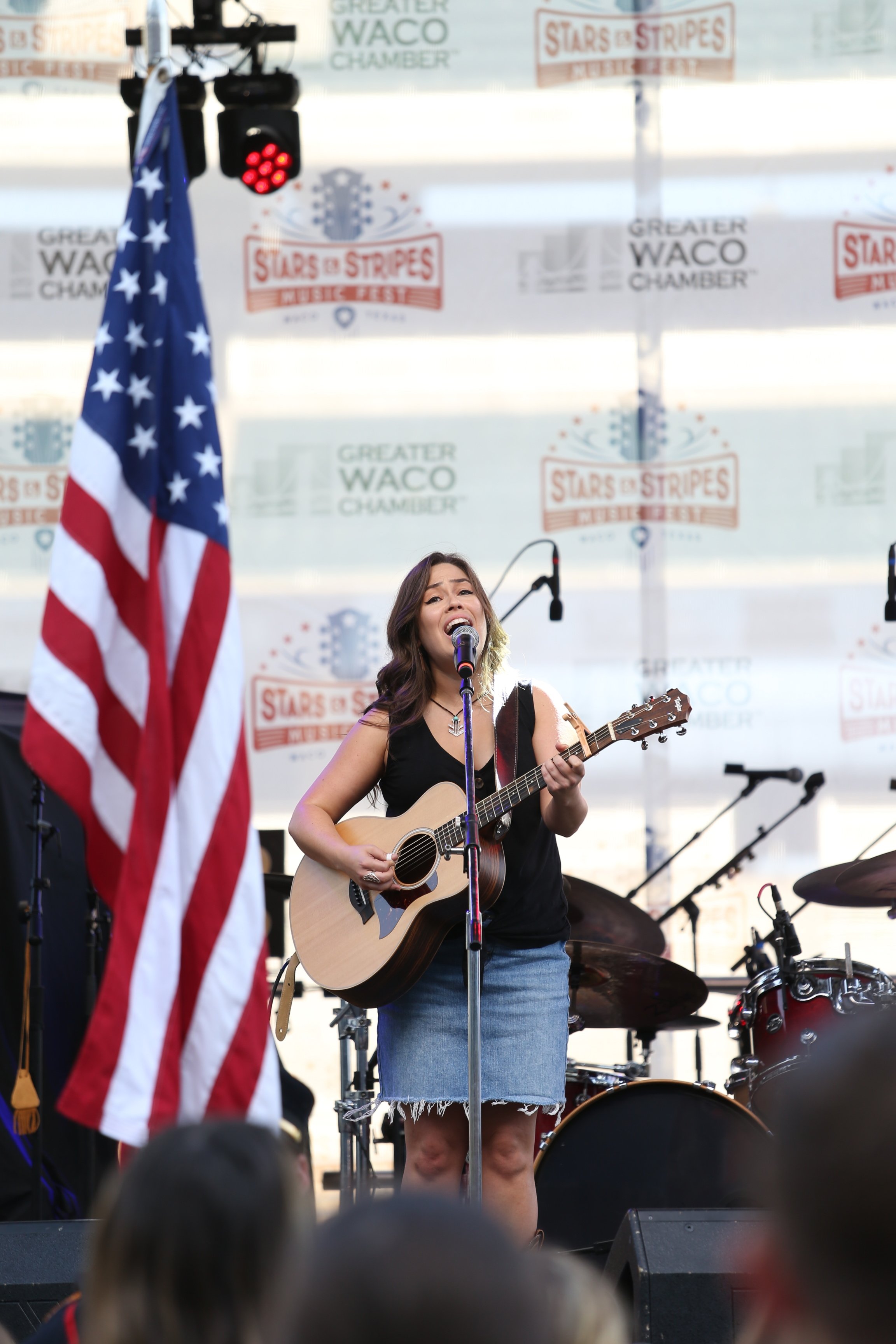 Stars & Stripes Music Fest 2021, Waco / National Anthem Performance