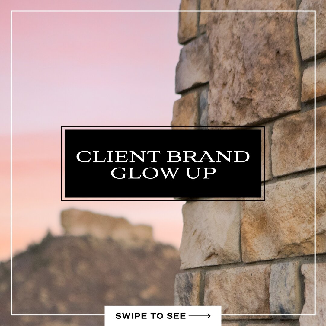 Made by hand, inspired by the Rockies. We've surfaced from our creative bubble to share some fun things we've made for our rock-solid client, Sunset Stone. 🌄 #freshworkfriday