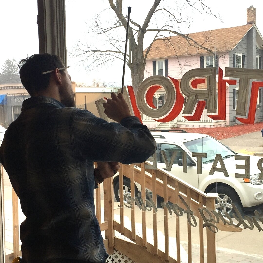 #rememberwhenwednesday

That time when we had our window sign hand painted by @dustysigns