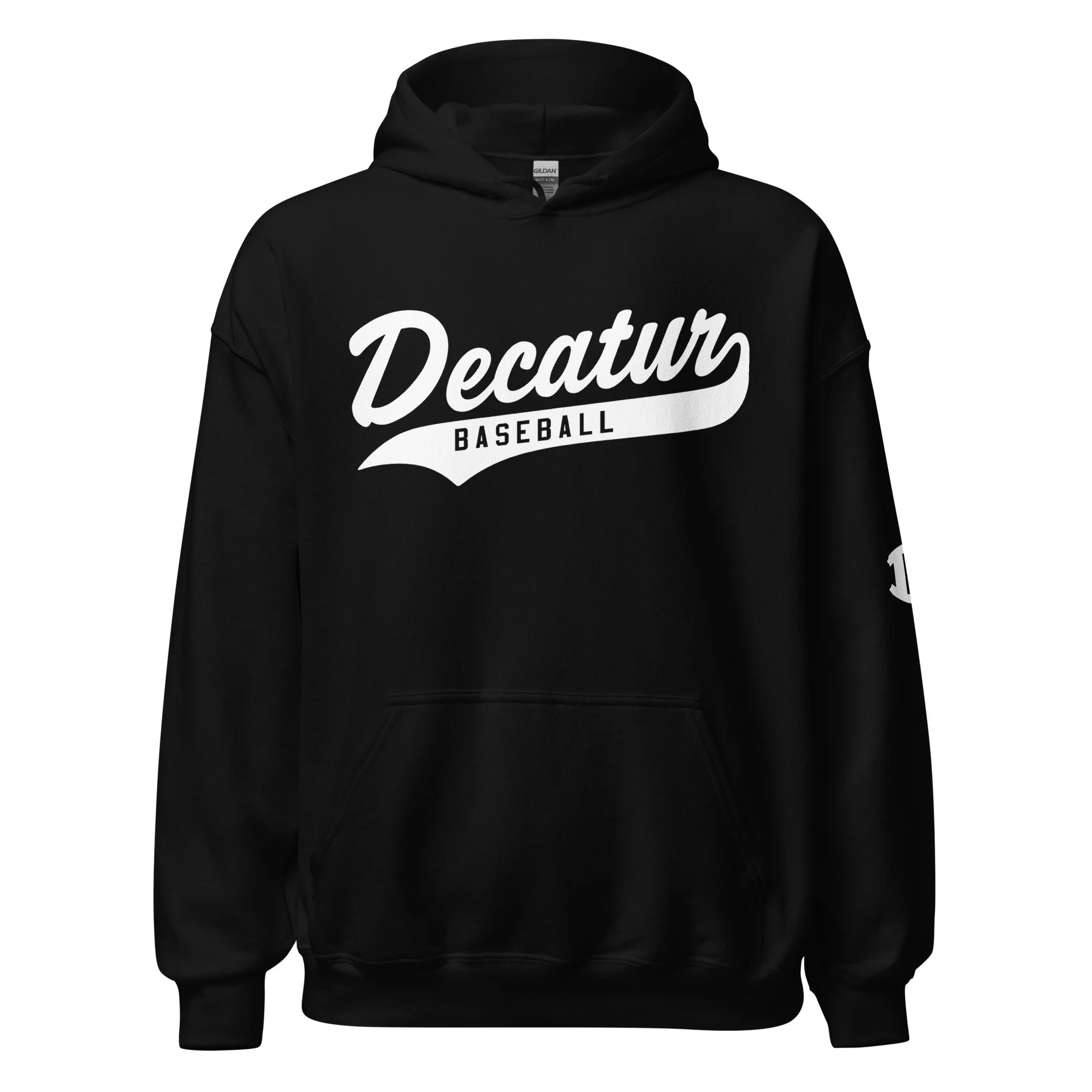 Decatur Baseball Hoodie- Gildan