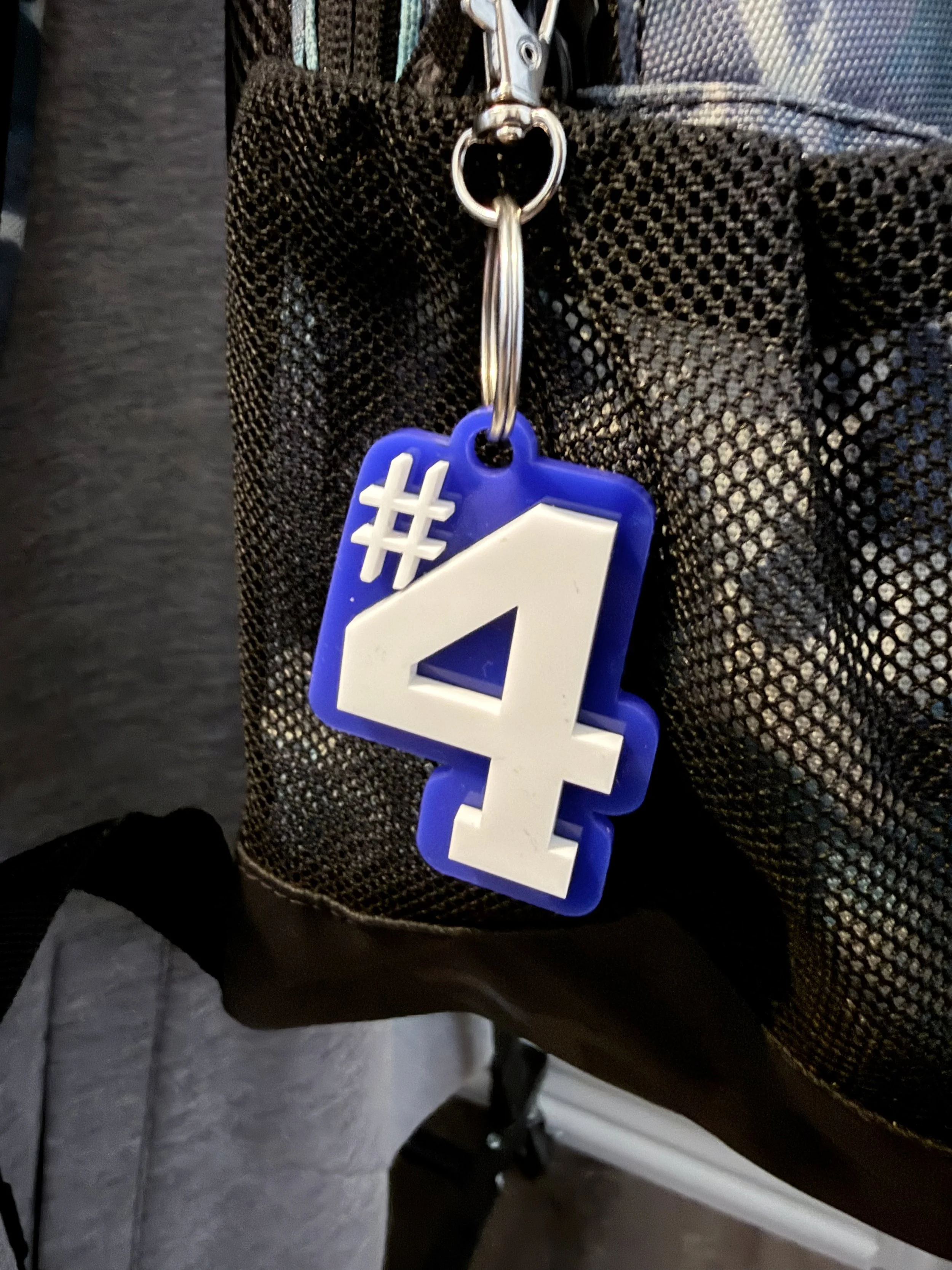 #4 Treb Memorial Bag Tag / Keychain