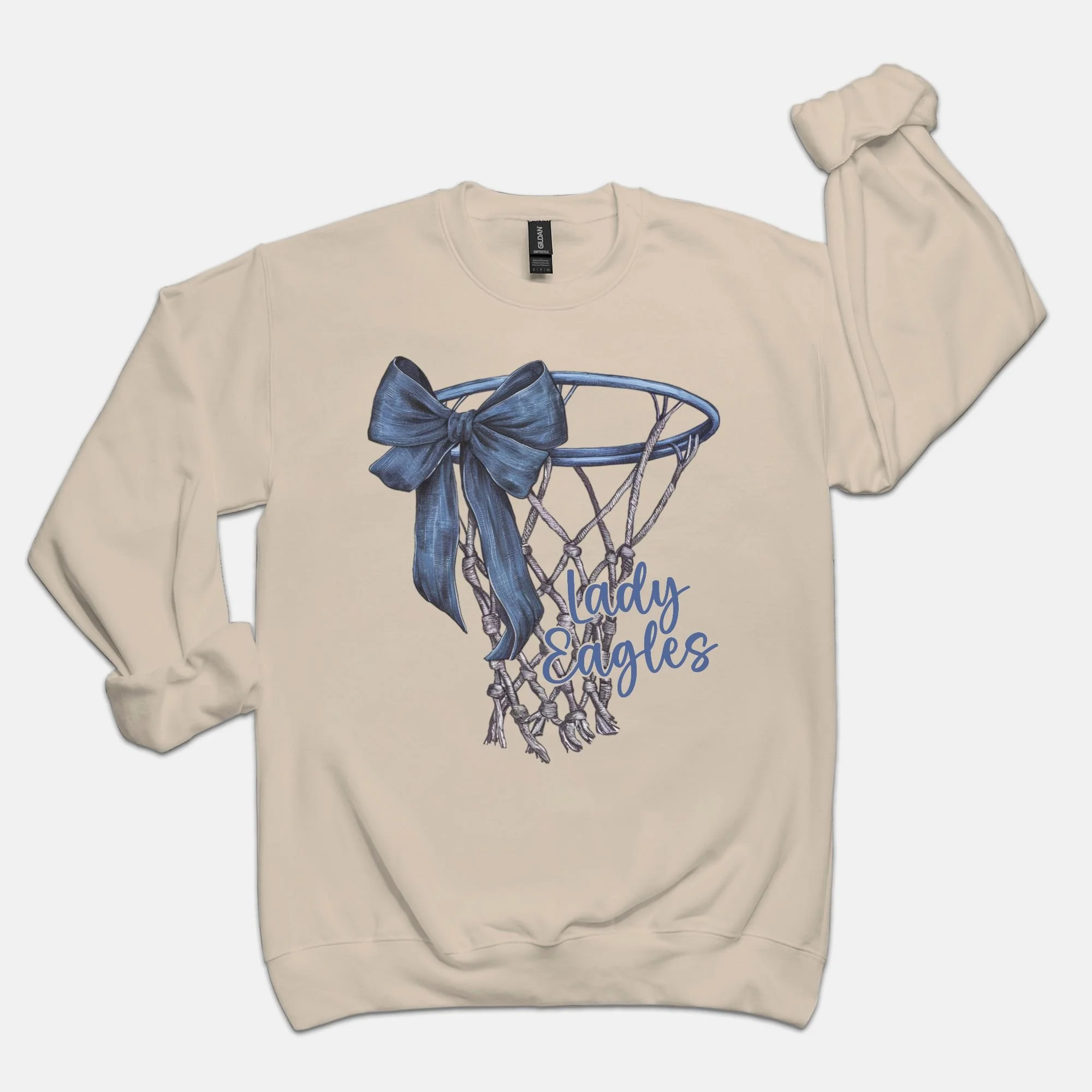 Unisex Crew Neck Sweatshirt Gildan 18000-Sand-599.jpeg