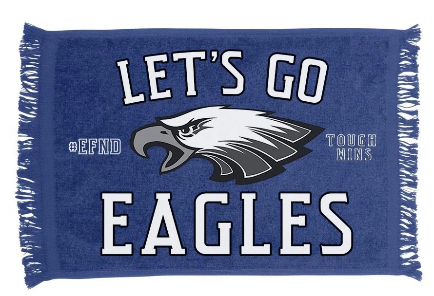 Let's Go Eagles Rally Towel