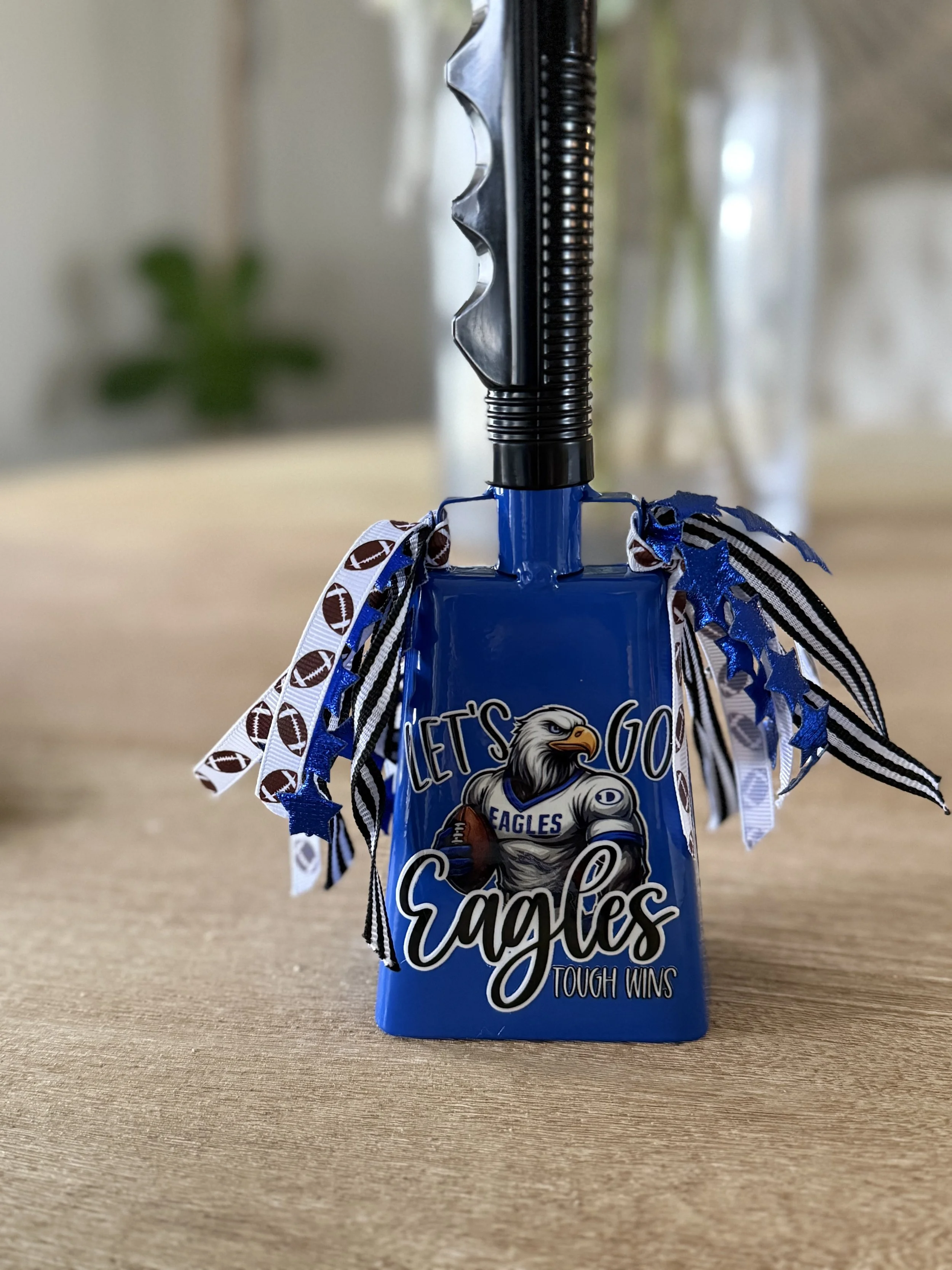 Let's Go Eagles 9inch Cowbell