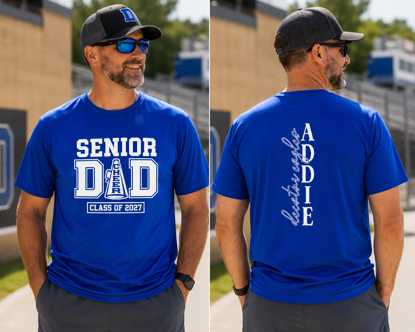 Senior Cheer Dad 2027 Dri-Fit