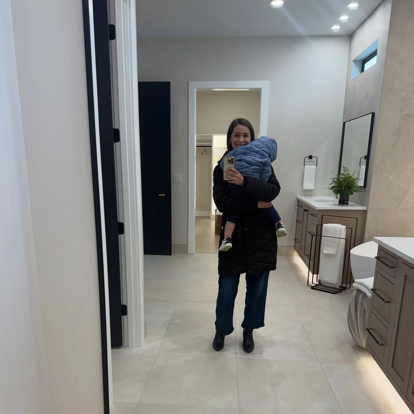 Some days look like this&mdash;house tours with a sleeping toddler in my arms. A woman with big dreams, a full heart for being his mom, and a quiet desire to keep building something for herself. Balance might always feel elusive, but I&rsquo;m incred