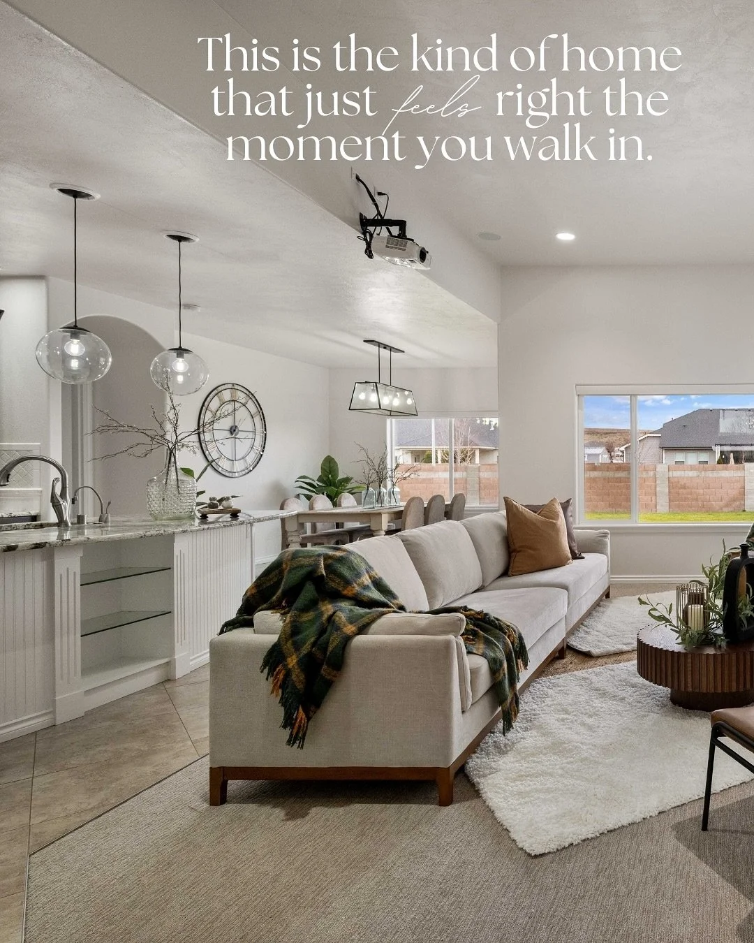 This is the kind of home that makes you slow down the moment you pull up.

From the welcoming entry and oversized front porch &mdash; perfect for cotton-candy sunsets &mdash; to the open, connected living, dining, and kitchen spaces where life natura