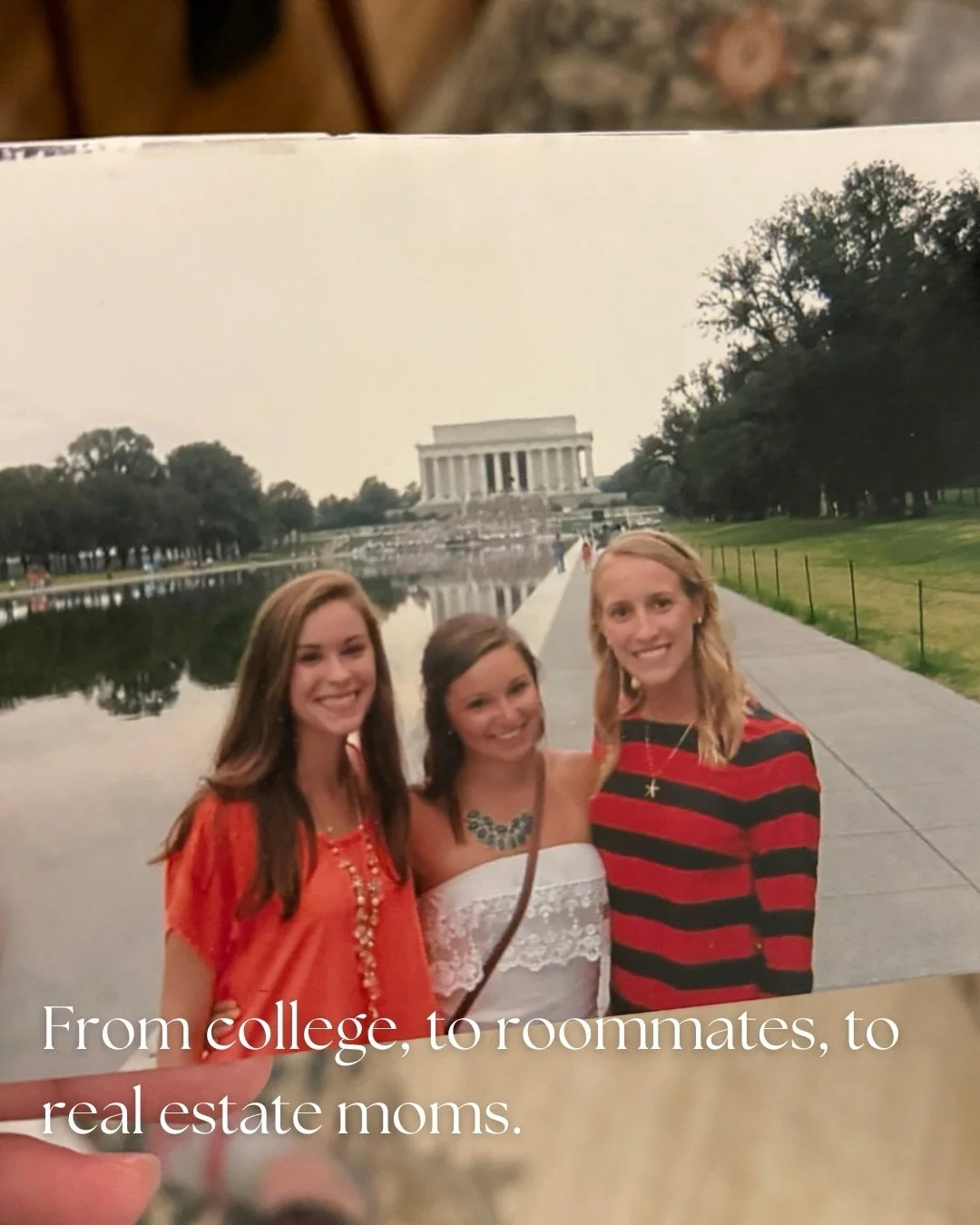 From college to roommates to real estate moms.

We&rsquo;ve somehow moved through every major chapter in sync &mdash; DC after graduation, Seattle at the same time, getting our real estate licenses&hellip; and now holding our babies.

The more I&rsqu