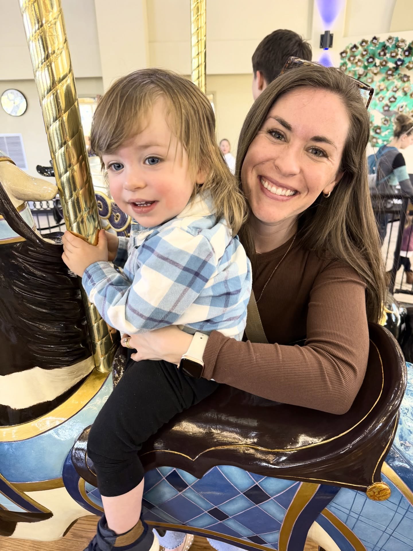 2026 Client Carousel Event ✨
And the first time our little guy got to join in on the fun! He had the best time&mdash;and kept signing &ldquo;more&rdquo; after every single ride 😂
