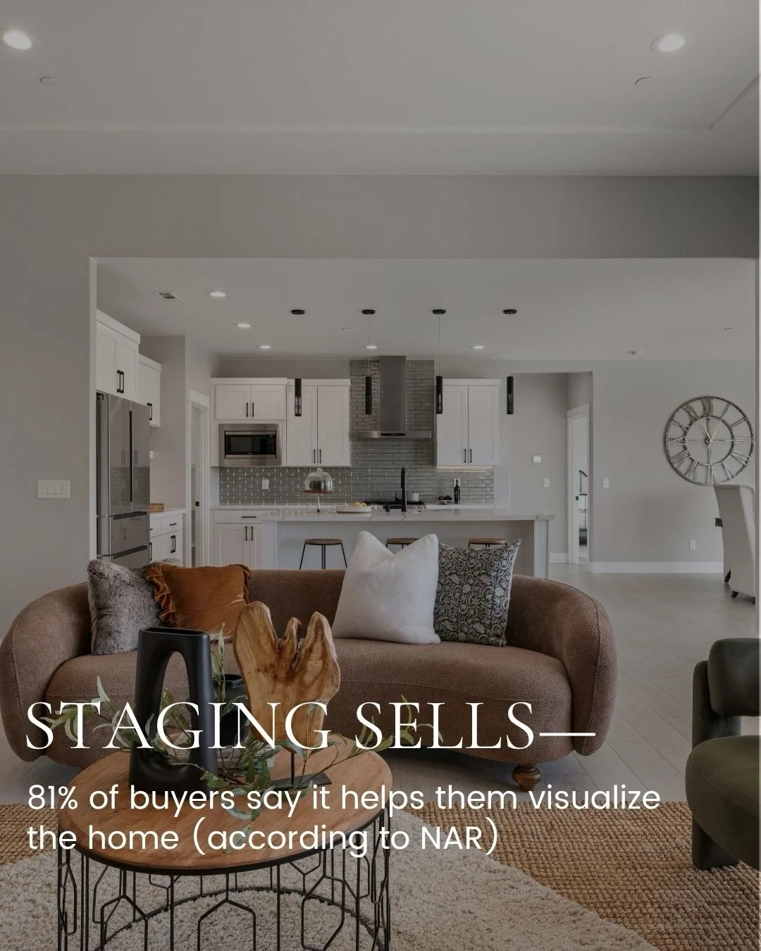 It&rsquo;s not just about making a home look pretty&mdash;it&rsquo;s about making it make sense.

Staging shows scale.
It defines spaces.
It removes the guesswork.

Because not every buyer can visualize potential&hellip;
but every buyer can feel when