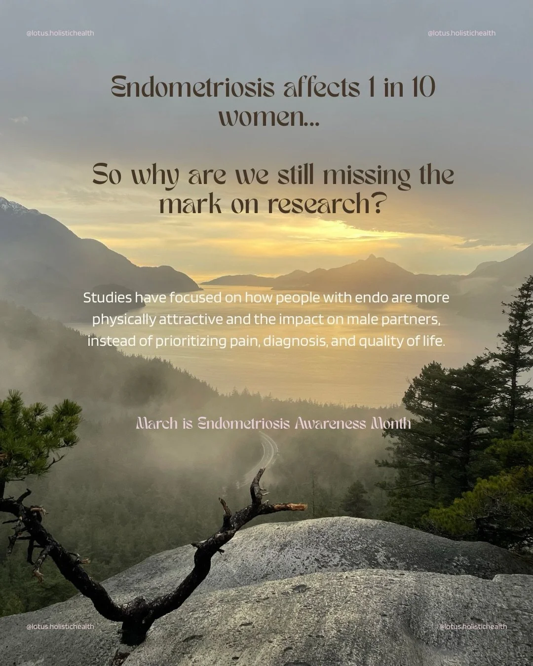 ❤️&zwj;🔥 Cue the divine feminine rage ❤️&zwj;🔥

There&rsquo;s a particular kind of frustration that comes from knowing something is wrong in your body&hellip;
and not being believed

So many people with Endometriosis spend years searching for answe