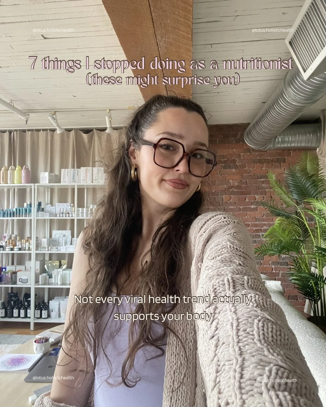 Hot take: some &ldquo;healthy habits&rdquo; are not actually helping your body 👀

I used to think all of these were &ldquo;healthy&rdquo;
now I don&rsquo;t do them anymore and my digestion, energy, and hormones are better for it 🤍

nutrition gets a